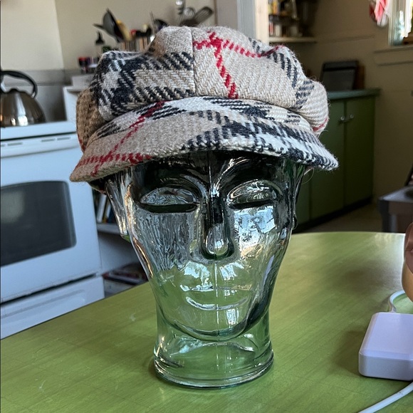 Burberry Plaid Wool Cap - Picture 5 of 7